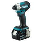 Makita DTD157RTJ 18V akkumulátoros ütvecsarozó 2x5.0 Ah akkuval