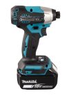 Makita DTD157RTJ 18V akkumulátoros ütvecsarozó 2x5.0 Ah akkuval