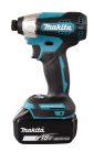Makita DTD157RTJ 18V akkumulátoros ütvecsarozó 2x5.0 Ah akkuval