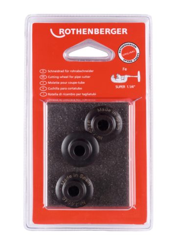 Rothenberger Vágókerék 70045-be 3db/csomag acélra 1/8"-2"