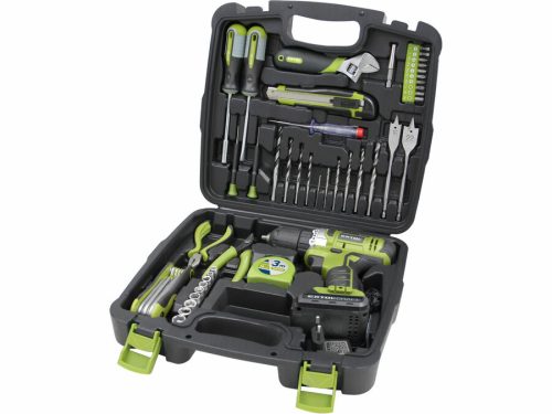 EXTOL akkus fúró-csavarozó 12V, ZÖLD