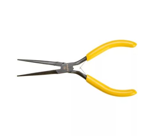 Topex 32D036 műszerész nyújtott csőrű fogó 140mm