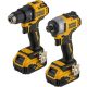 Dewalt DCK2061P2T-QW akkumulátoros szett (DCD708+DCF809) 18V 2x5,0Ah