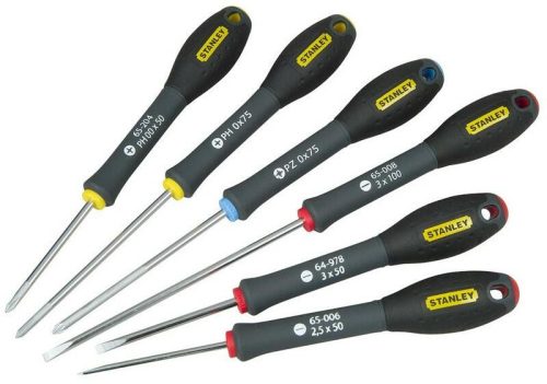 Stanley 0-65-428 FatMax csavarhúzó készlet PH/lapos 6 részes (0-65-428)