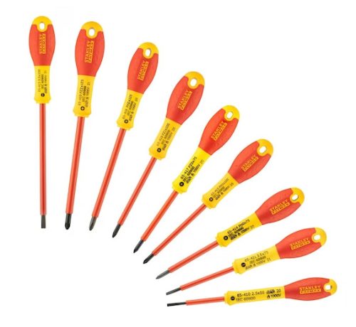 Stanley Fatmax szigetelt csavarhúzó klt. Lapos/PH/PZ 10db-s