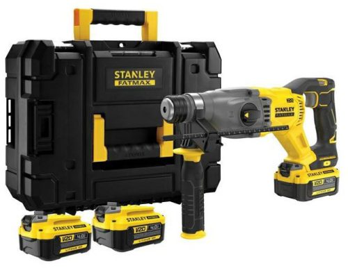 Stanley Fatmax V20 akkumulátoros fúrókalapács 18V 2x4,0Ah