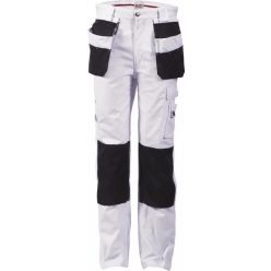 Munkavédelmi deréknadrág Keep Working 58 Fehér