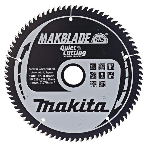 Makita körfűrészlap Makblade Plus 216x30/Z64HM 