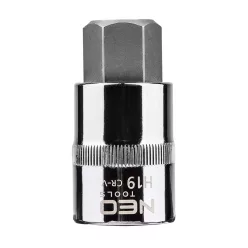 Neo 1/2 H19x55 mm hatszög bitbehajtó neo dugókulcs – kéziszerszám