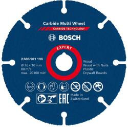 Bosch Expert karbid multi vágókorong 76x10mm