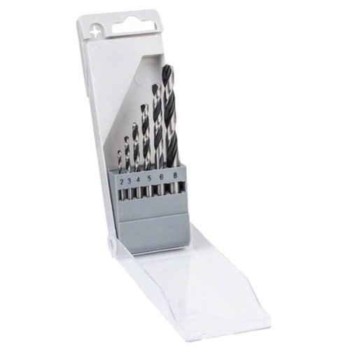 Bosch PointTeQ HSS spirálfúró készlet, 6 db, 2–8 mm<br/>
