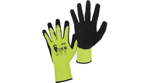 CXS Wayna kesztyű  mártott neon sárga 8/M-es