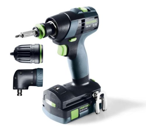 Festool  Akkus fúró-csavarbehajtó TXS 18 C 3,0-Set