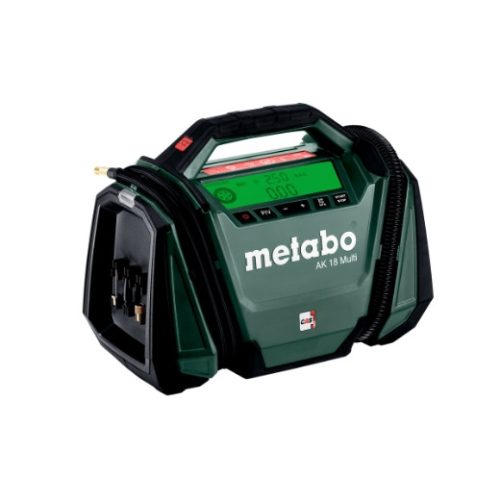 Metabo AK 18 Multi akkumulátoros kompresszor AKKUMULÁTOR ÉS TÖLTŐ NÉLKÜL!