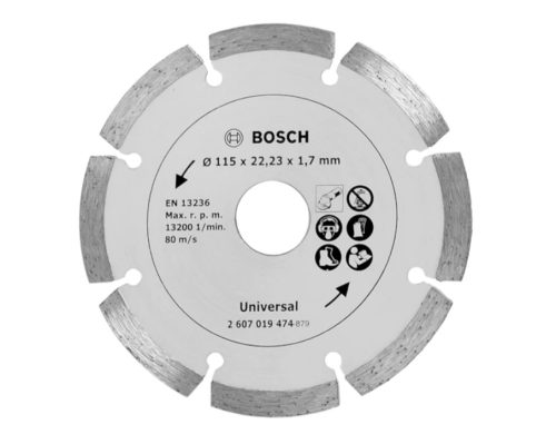 Bosch gyémánt vágótárcsa 115 mm szegmenses