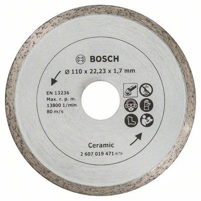 Bosch gyémánt vágótárcsa 100mm  folytonos (csempe)