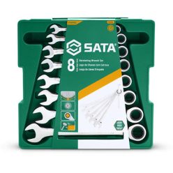 SATA racsnis csillag-villáskulcs készlet 8-19mm 8 részes