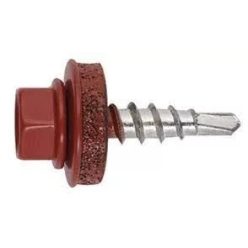   Df.önfúró lemezcsavar 4.8*35mm fához+EPDM RAL 8004 rézbarna