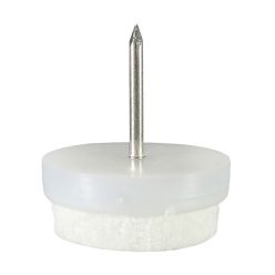 Bútorcsúsztató talp dupla műa. szegezh. 22