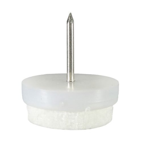 Bútorcsúsztató talp dupla műa. szegezh. 22