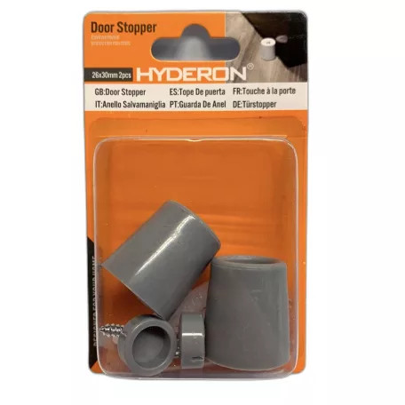 Hyderon Ajtóütköző Müa. 26x30 Csavarral Szürke 