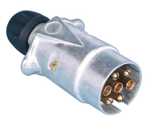 Utánfutó csatlakozó aljzat 7 Pólus 12V