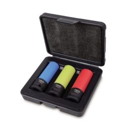   <br/>720LC/C3 3 darabos gépi dugókulcs készlet kerékanyákhoz színes polimer betétekkel<br/>Cikkszám: 007200653<br/>