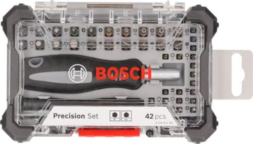 Bosch Precíziós csavarbitkészlet, 42 darabos<br />
