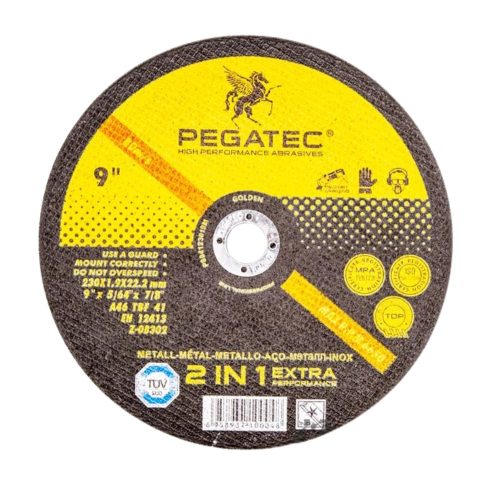 Pegatec vágókorong fém/inox 125x1mm A60