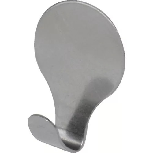 Fogas öntapadós INOX kerek 20x30mm  3515201