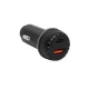 AUTÓS USB töltő, 2in1, USB-A, USB-C, gyorstöltő, dupla töltő SAU34AC