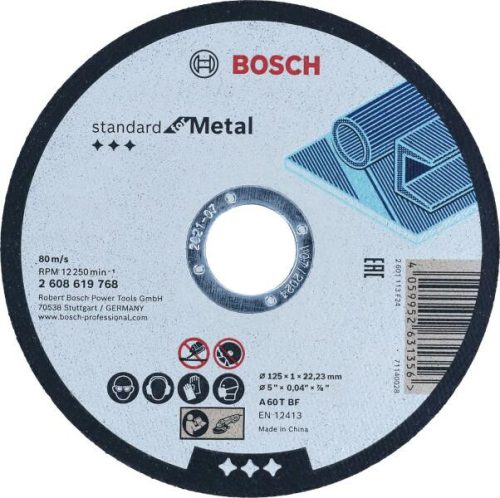 Bosch Standard vágókorong 125x1