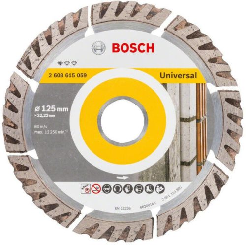 Bosch PRO Multi Material gyémánt vágótárcsa, 125 x 22,23 mm
