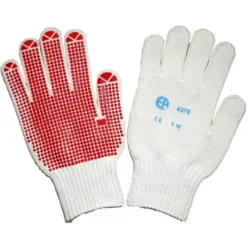 Benson 2235/A  cérnakesztyű,Piros pöttyös 11-es