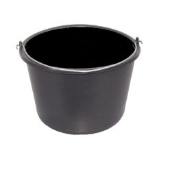 Építővödör 20L fekete