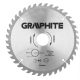 Graphite  KÖRFŰRÉSZLAP KEMÉNYFÉM FOGAKKAL, 180X30MM, 40 FOG, GRAPHITE 55H604
