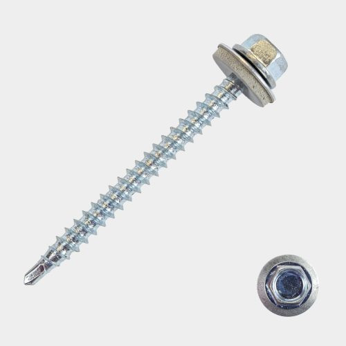 Önf. Htl lemezcsavar 4.8*70mm+neopl.alátét fához