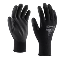 Cérnakesztyű mártott Scarab - Eco PN8003 fekete 10/XL