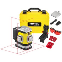 Nivel CL3R - 3x360°-os piros kereszetlézer