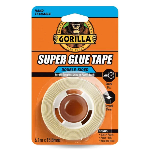 Gorilla Glue Tape kristálytiszta kétoldalas ragasztó 6,1mx15,8mm  115719
