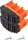 Krause monto létra lábdugó 64x25mm Krause létra – létra