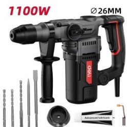 DELI Fúrókalapács 1100W, 26mm, DE-DC26-3E