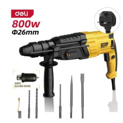 DELI Fúrókalapács 800W, 26mm, DL-DC26-E2