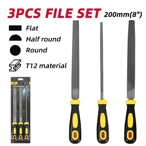 DELI 3 db-os faráspoly készlet DL352083