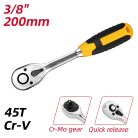 DELI Racsnis hajtókar 3/8", 200mm, DL2421