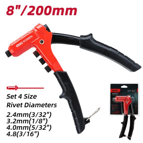 DELI Erőkímélő kézi szegecselő DL236004