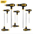 DELI T-szárú lapos végű imbuszkulcs készlet 8 db-os DL233108