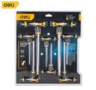 DELI T-szárú gömbvégű imbuszkulcs készlet 8 db-os DL233208