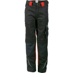   Munkavédelmi deréknadrág Keep Working  szürke fekete 66-os