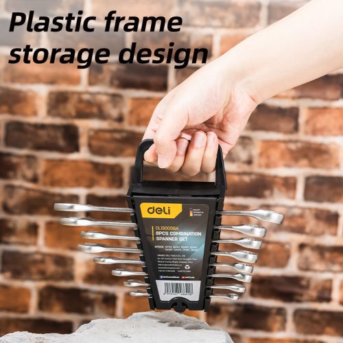DELI Csillag-villáskulcs készlet 8 db-os DL130008A